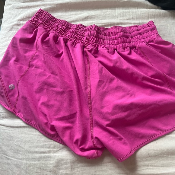 COPY - sonic pink lululemon shorts 2.5 inch high rise - Picture 2 of 3